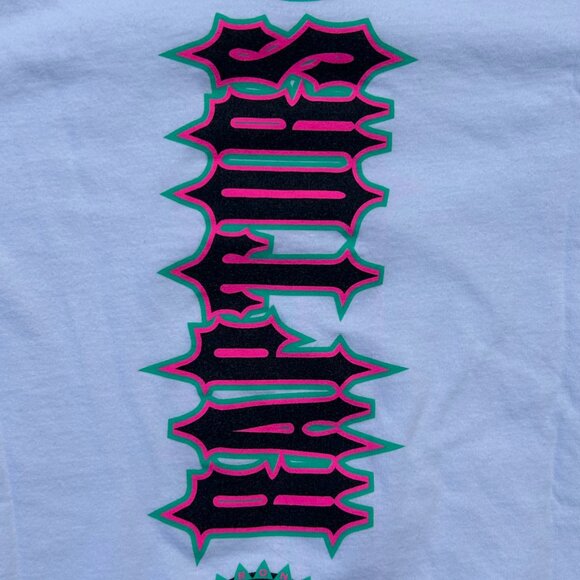 Toronto Raptors NBA Basketball Mitchell & Ness Hardwood Classic Tripstar T Shirt - Picture 8 of 10